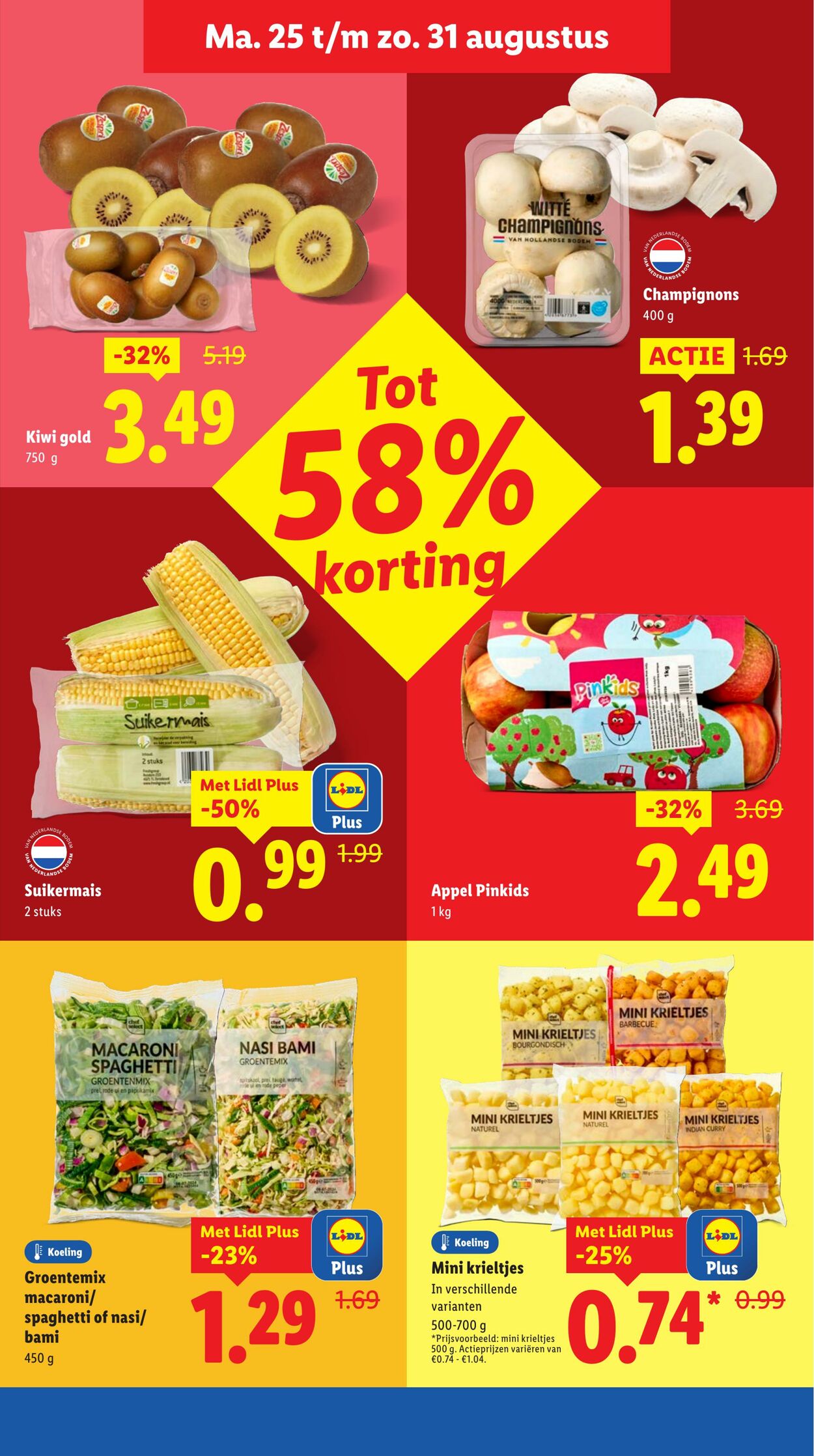 Folder Lidl 25.08.2025 - 31.08.2025