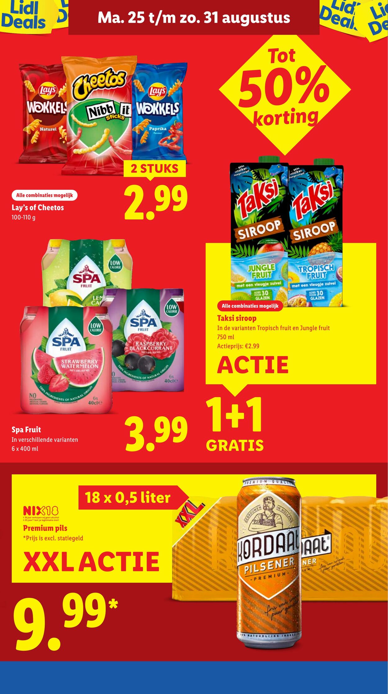 Folder Lidl 25.08.2025 - 31.08.2025