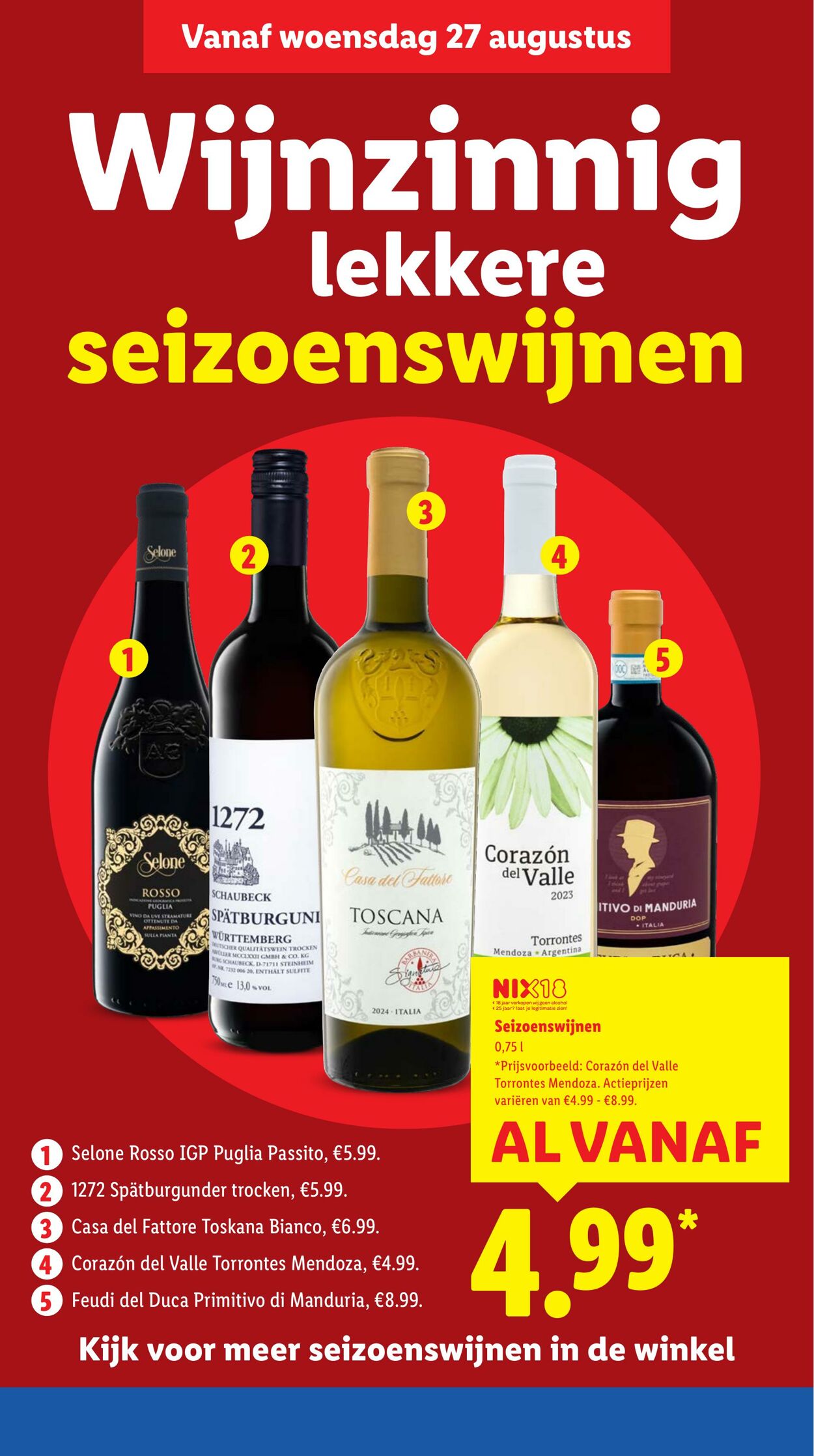 Folder Lidl 25.08.2025 - 31.08.2025