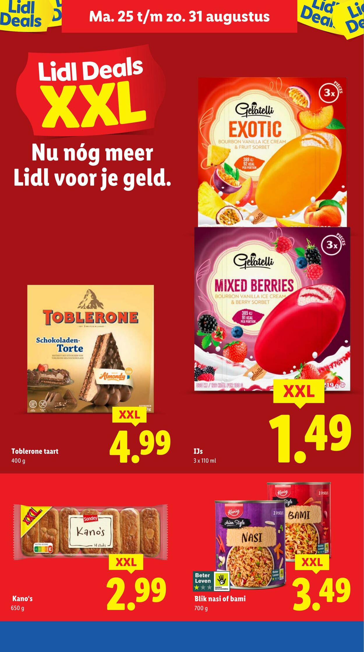 Folder Lidl 25.08.2025 - 31.08.2025