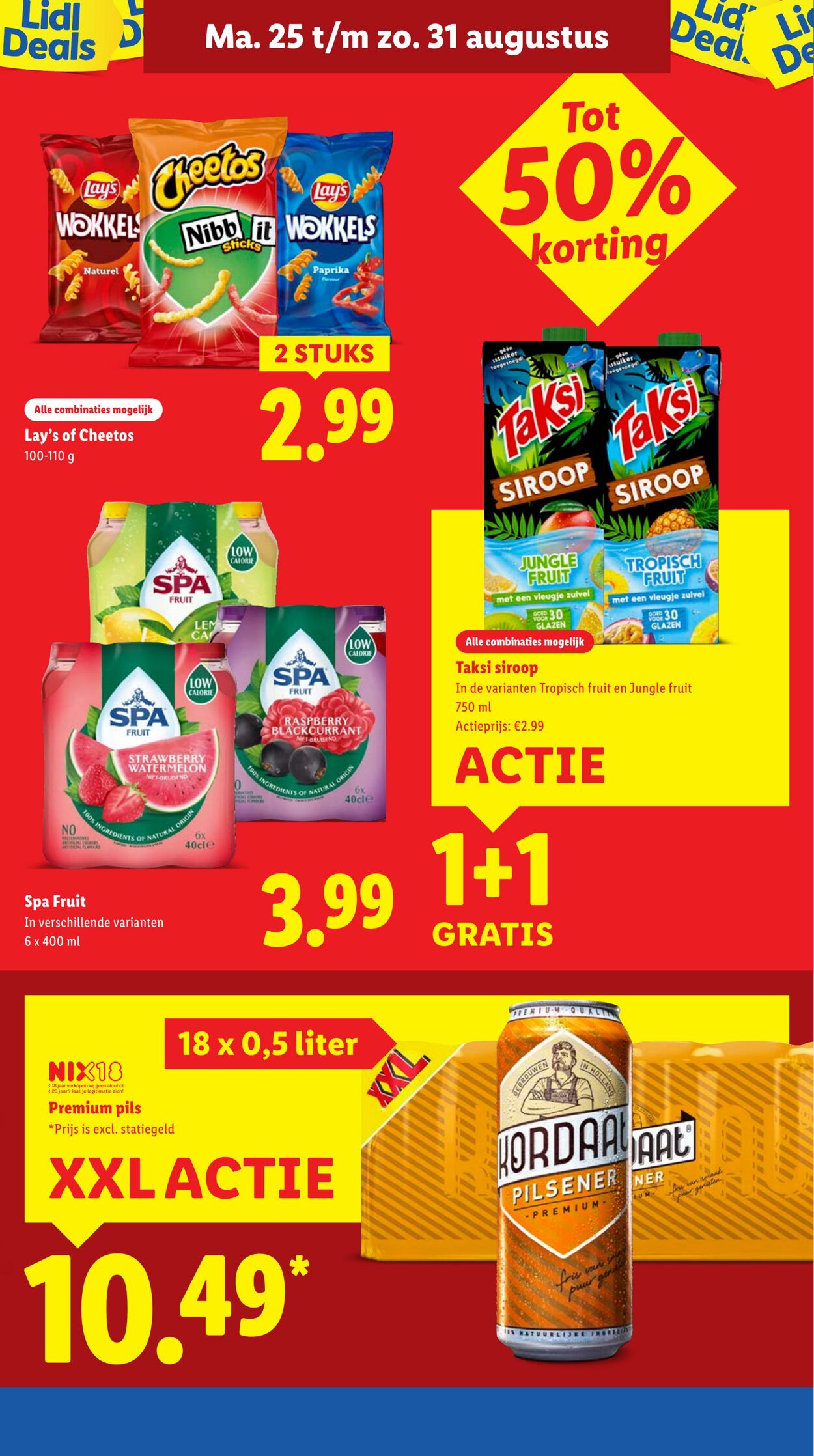 Folder Lidl 25.08.2025 - 31.08.2025