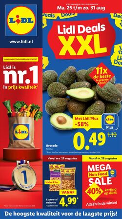 Folder Lidl 25.08.2025 - 31.08.2025