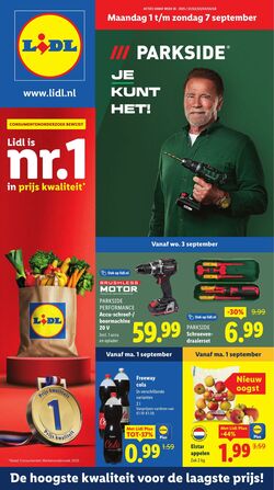 Folder Lidl 01.09.2025 - 07.09.2025