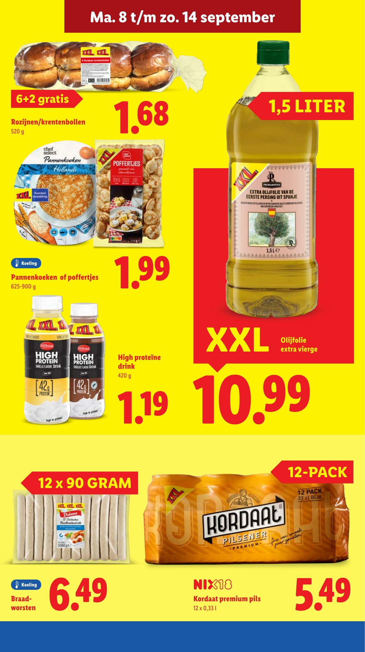 Folder Lidl 08.09.2025 - 14.09.2025