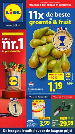 Folder Lidl 08.09.2025 - 14.09.2025