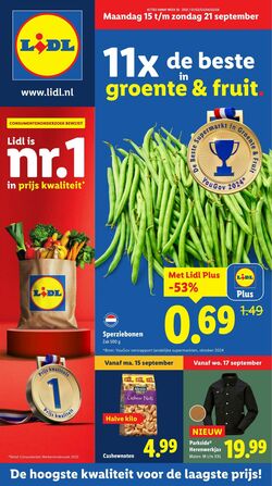Folder Lidl 15.09.2025 - 21.09.2025