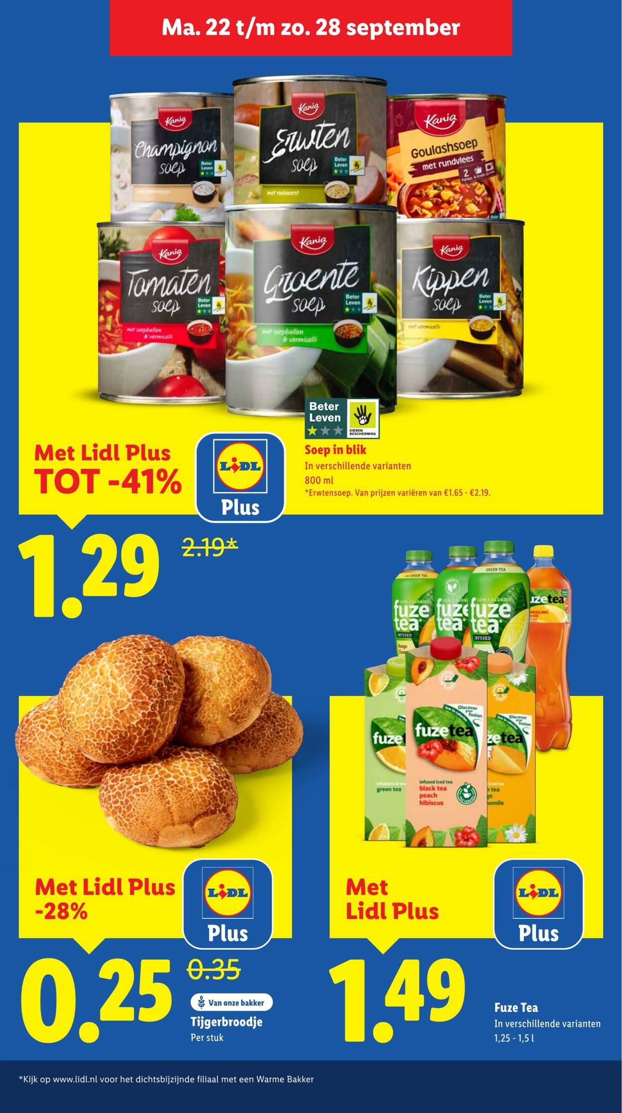 Folder Lidl 22.09.2025 - 28.09.2025