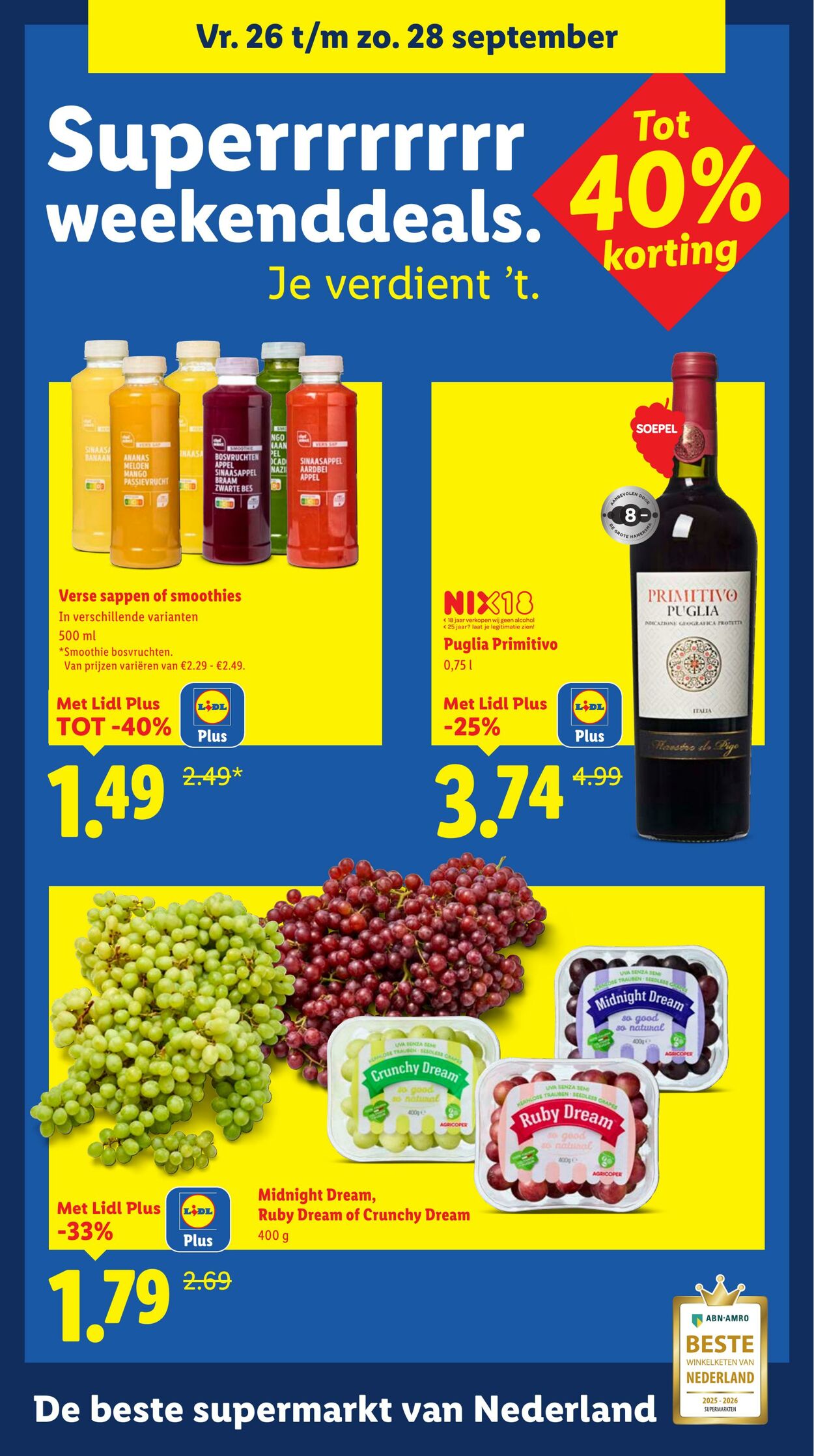 Folder Lidl 22.09.2025 - 28.09.2025