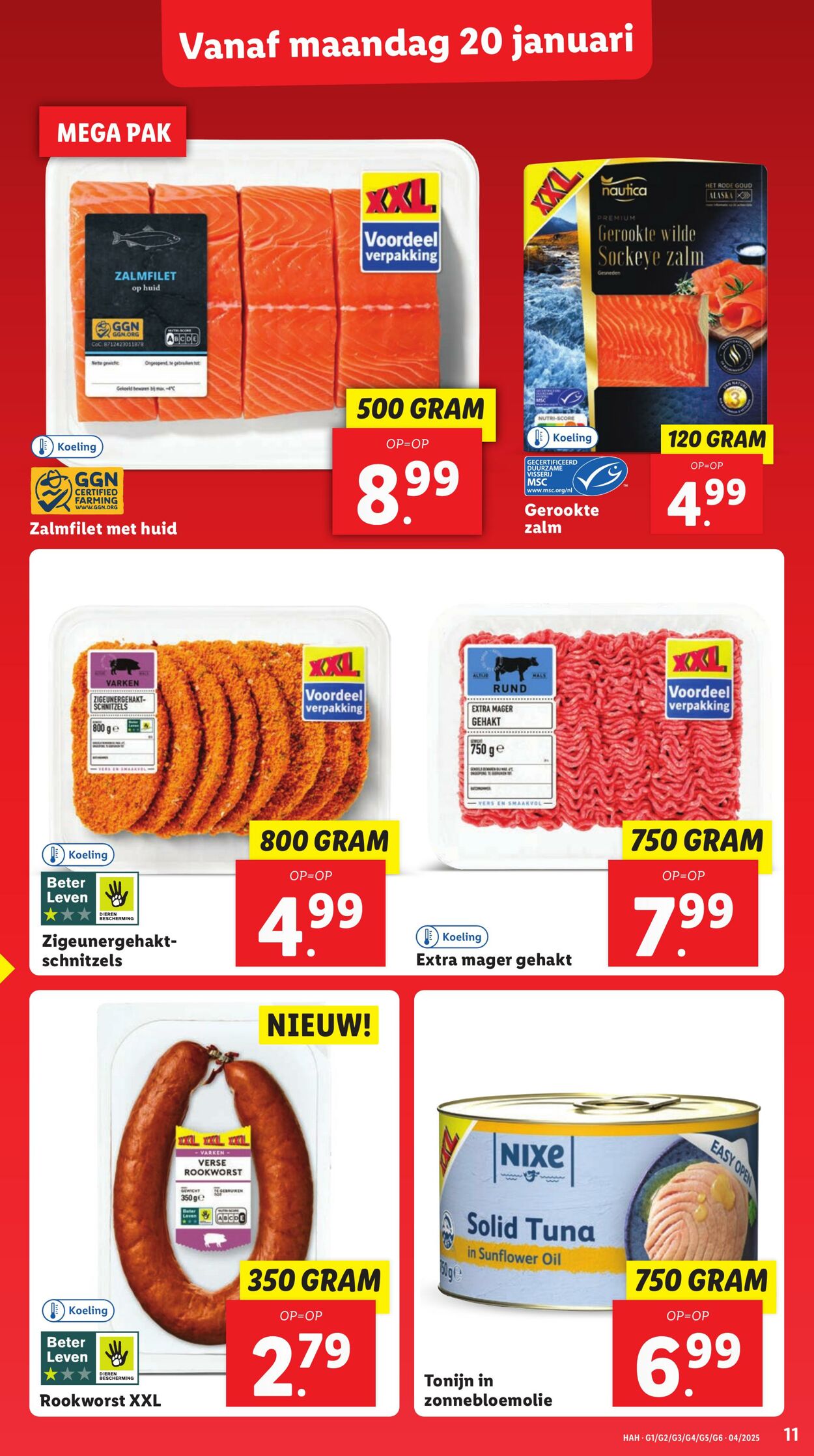 Folder Lidl 20.01.2025 - 26.01.2025