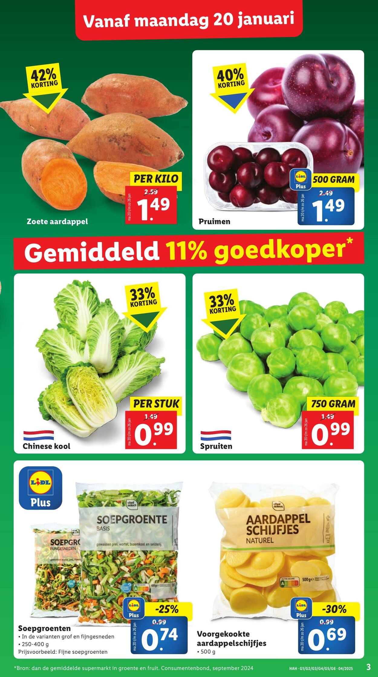 Folder Lidl 20.01.2025 - 26.01.2025