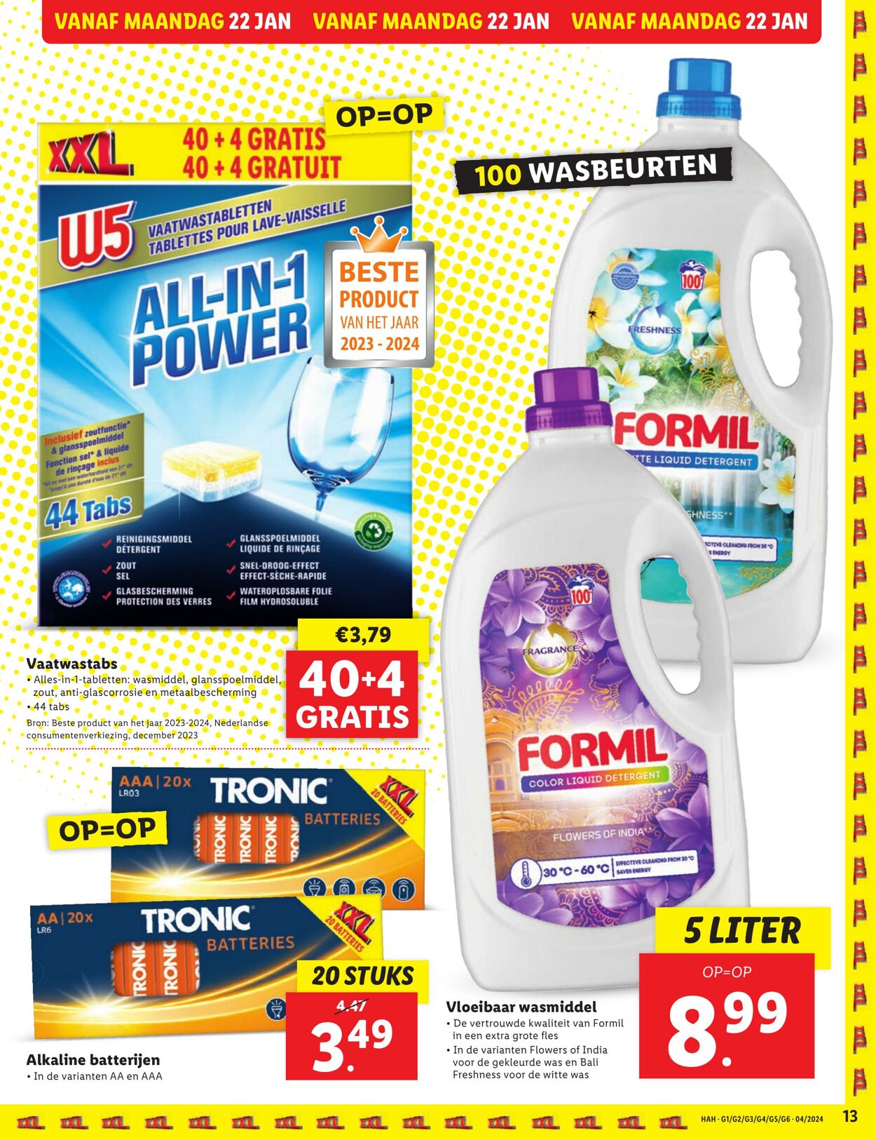 Folder Lidl 22.01.2024 - 28.01.2024