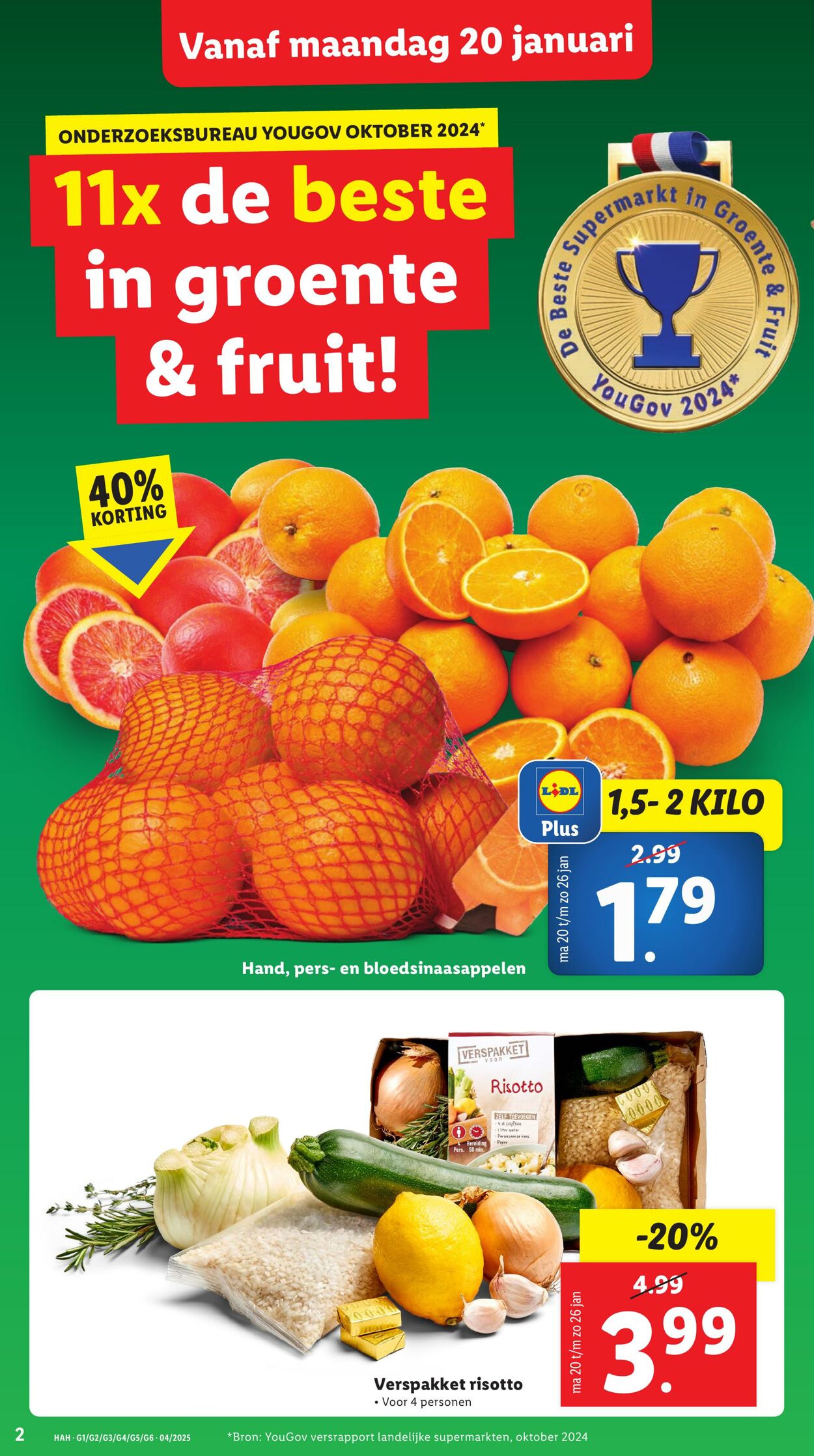 Folder Lidl 20.01.2025 - 26.01.2025