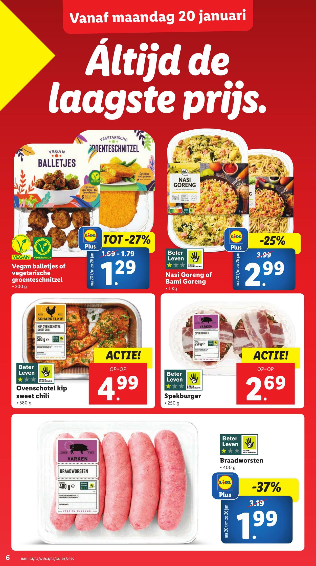 Folder Lidl 20.01.2025 - 26.01.2025