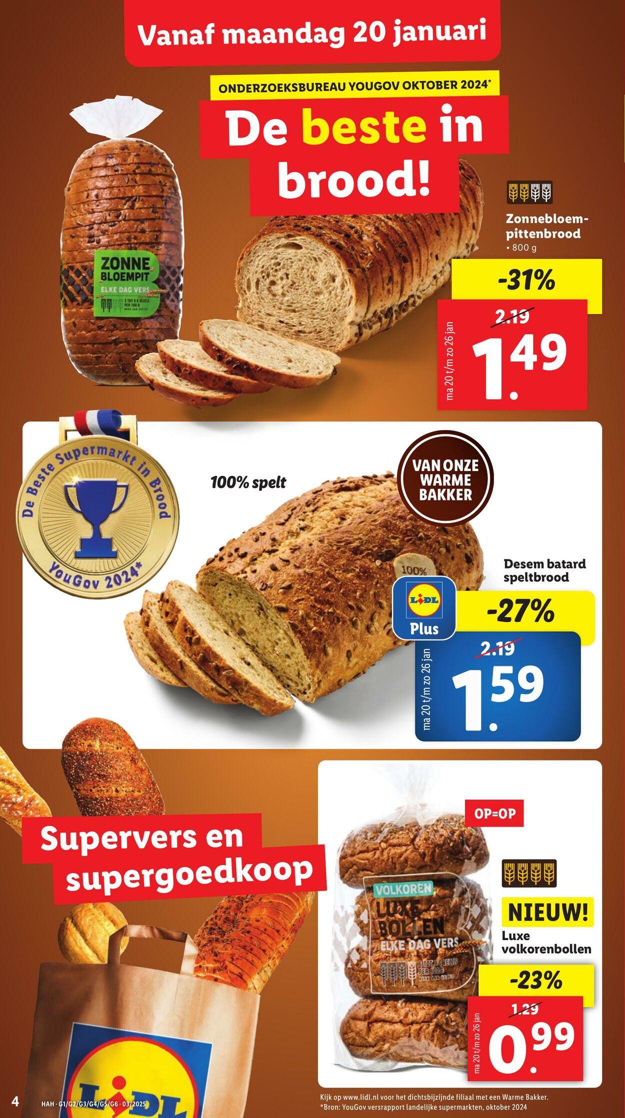 Folder Lidl 20.01.2025 - 26.01.2025