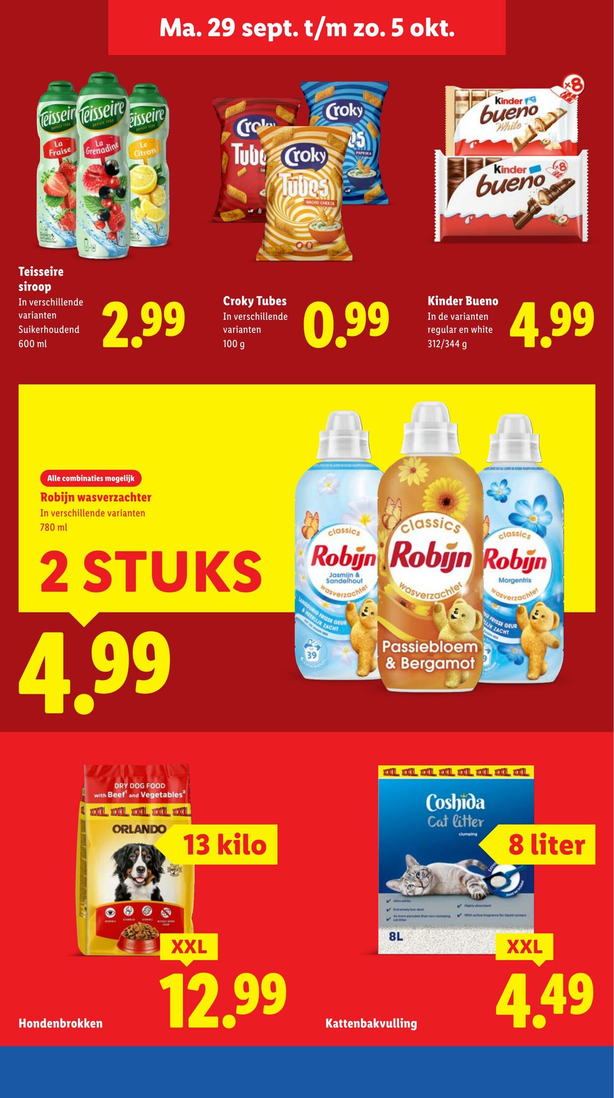 Folder Lidl 29.09.2025 - 05.10.2025