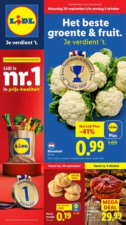 Folder Lidl 29.09.2025 - 05.10.2025