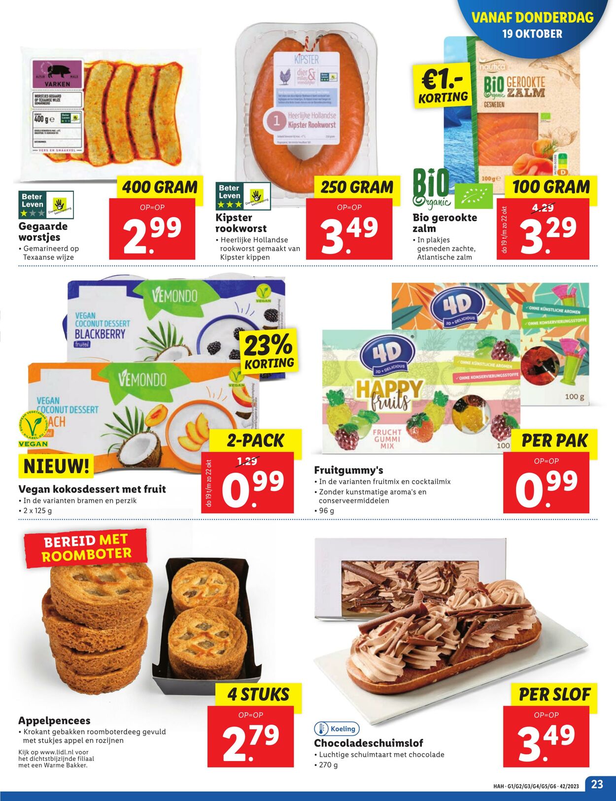 Folder Lidl 16.10.2023 - 25.10.2023