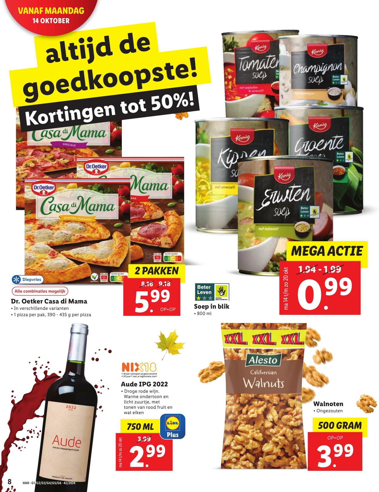 Folder Lidl 14.10.2024 - 20.10.2024