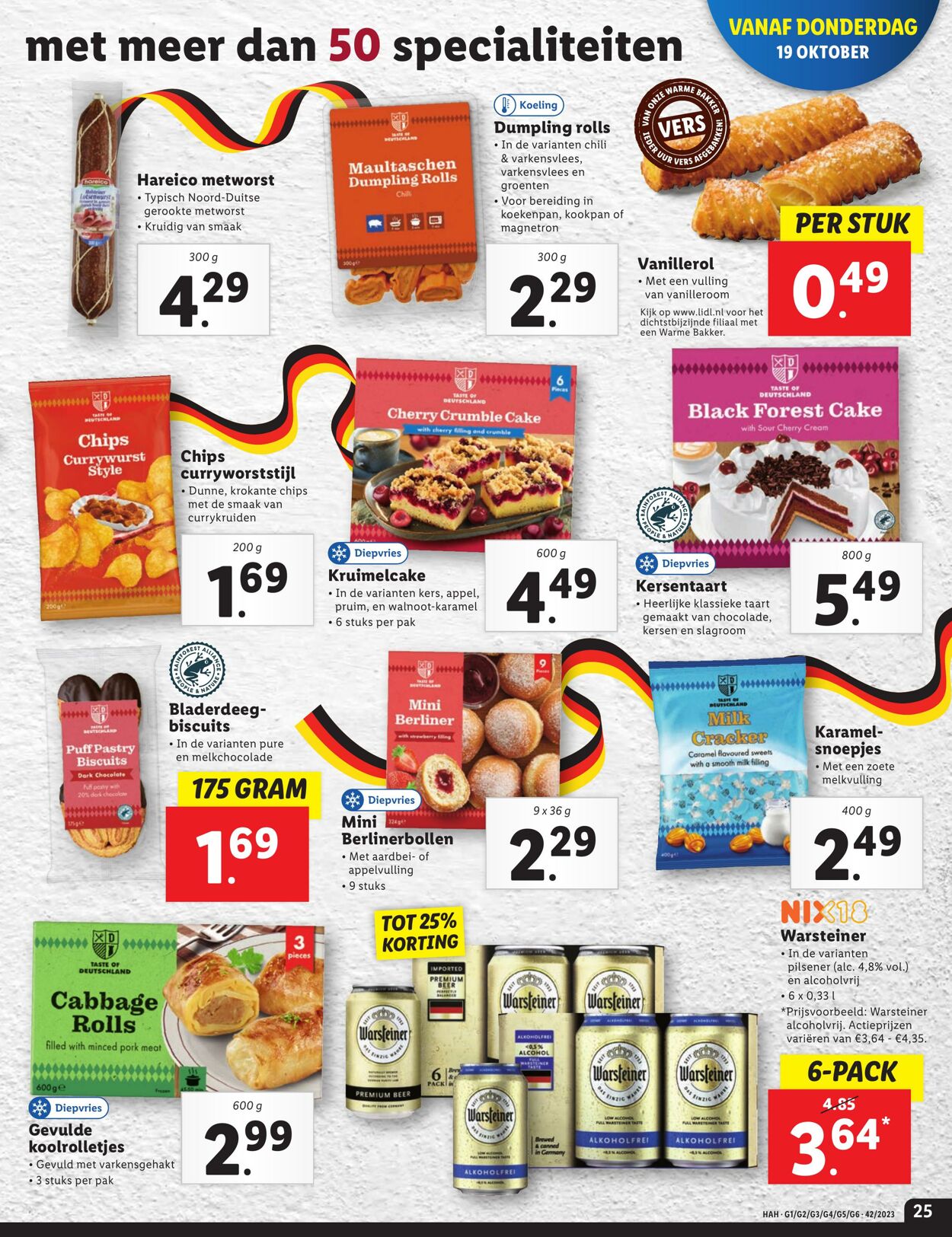 Folder Lidl 16.10.2023 - 25.10.2023