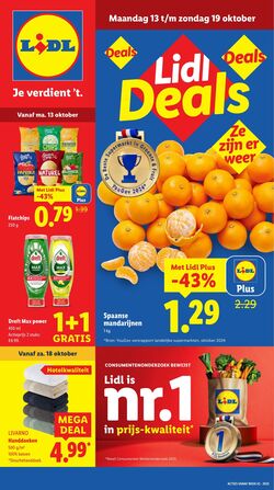 Folder Lidl 13.10.2025 - 19.10.2025