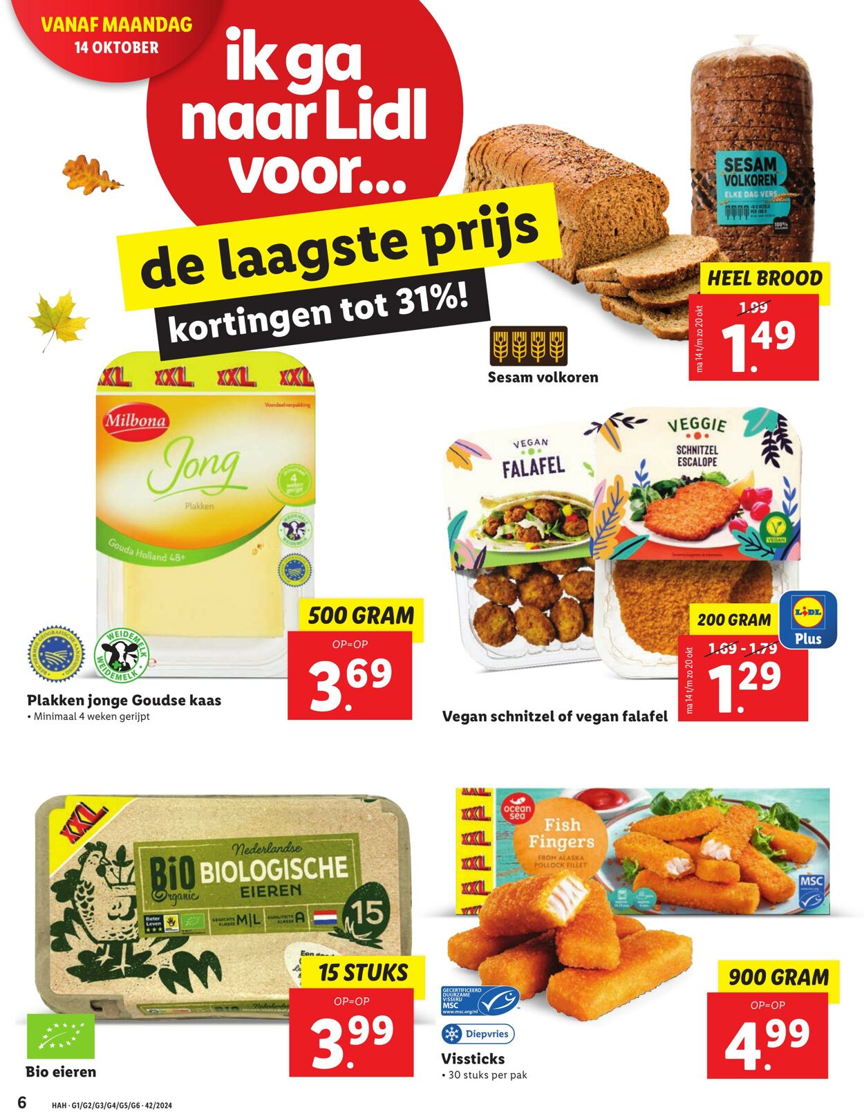 Folder Lidl 14.10.2024 - 20.10.2024