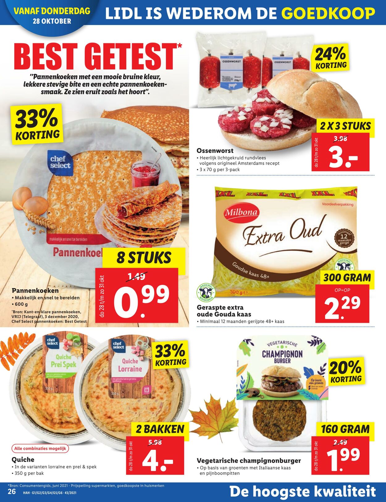 Folder Lidl 25.10.2021 - 31.10.2021