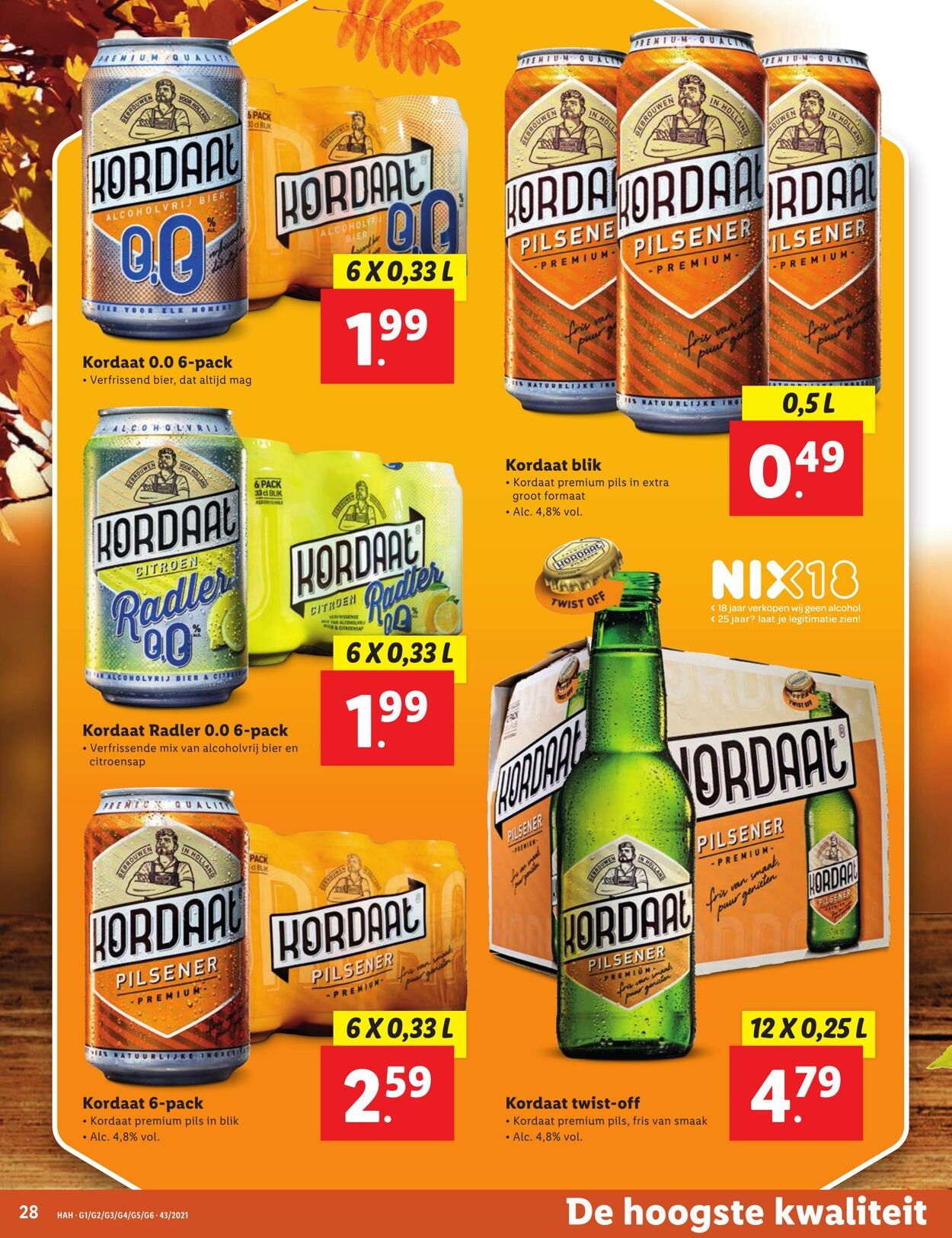 Folder Lidl 25.10.2021 - 31.10.2021