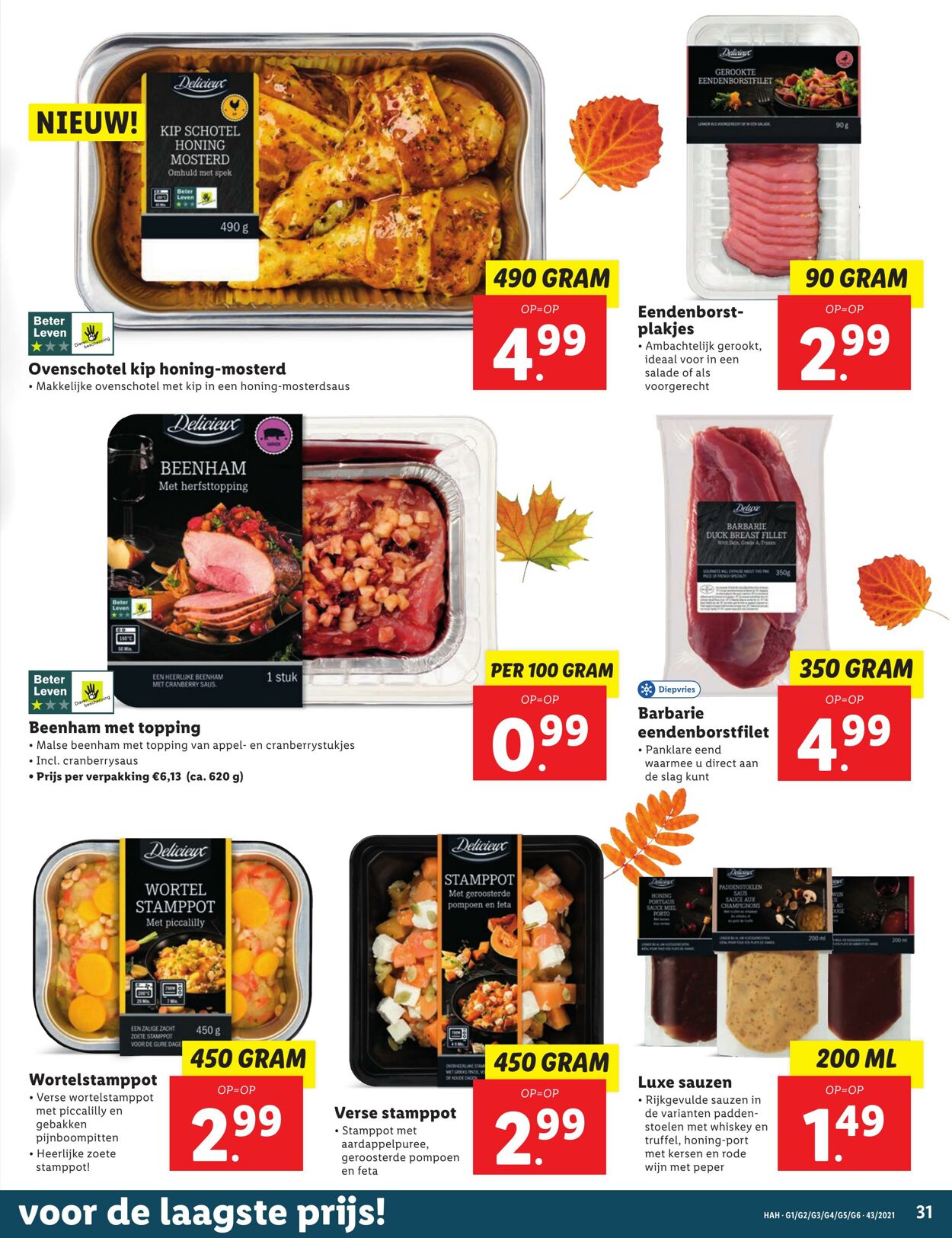 Folder Lidl 25.10.2021 - 31.10.2021