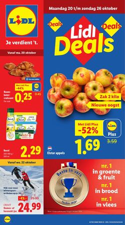 Folder Lidl 20.10.2025 - 26.10.2025