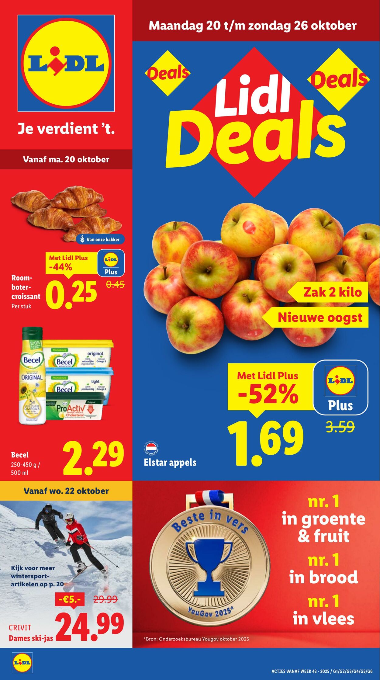 Folder Lidl 20.10.2025 - 26.10.2025