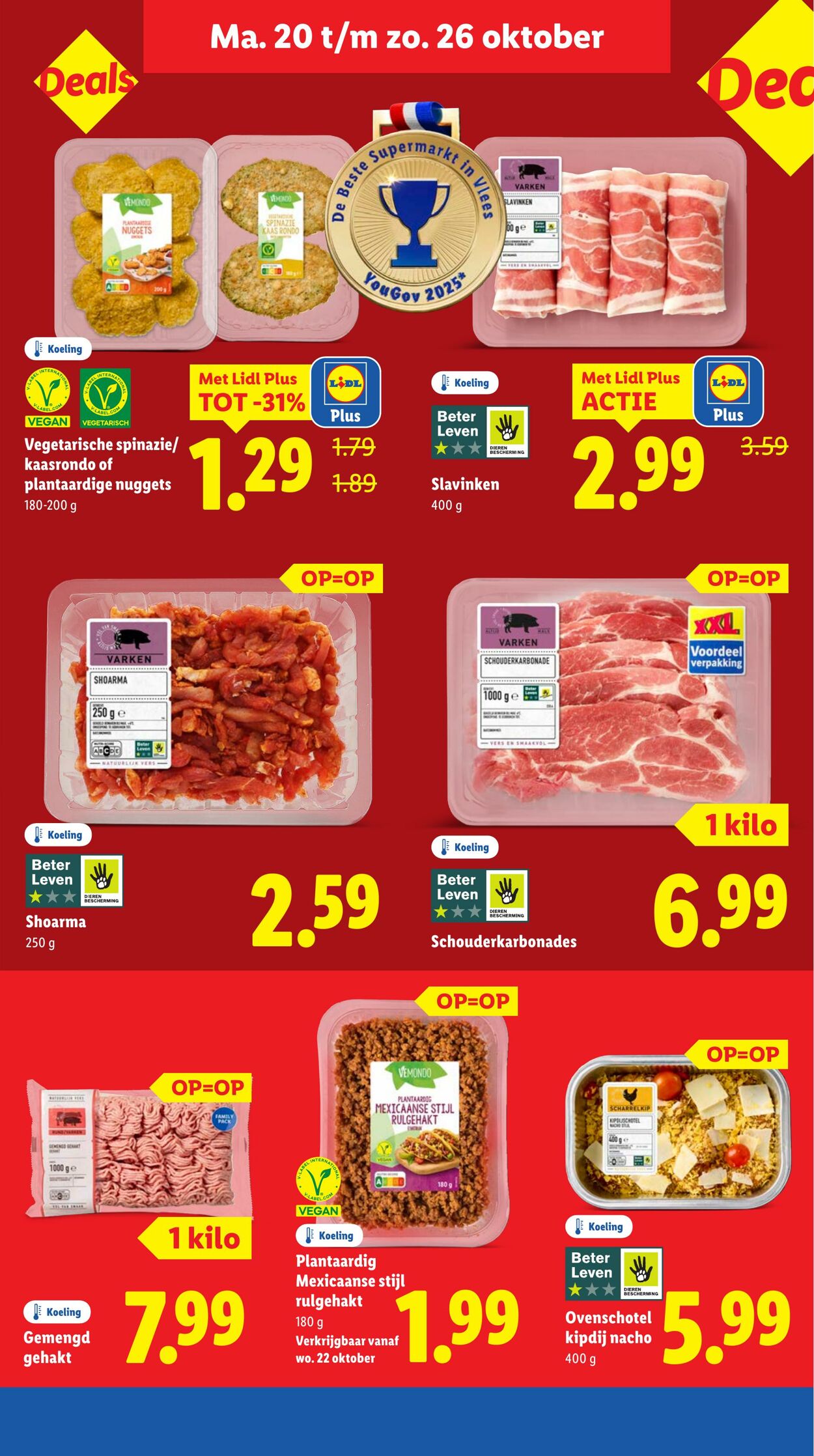 Folder Lidl 20.10.2025 - 26.10.2025