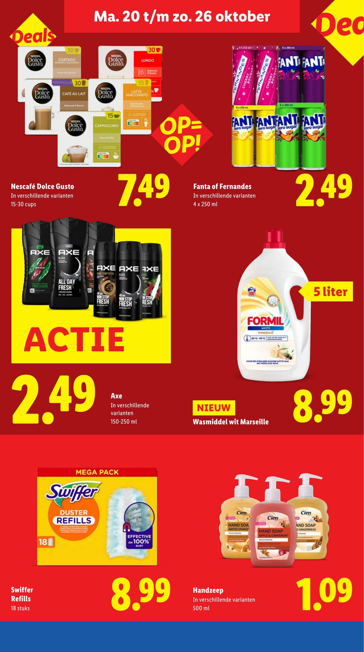 Folder Lidl 20.10.2025 - 26.10.2025