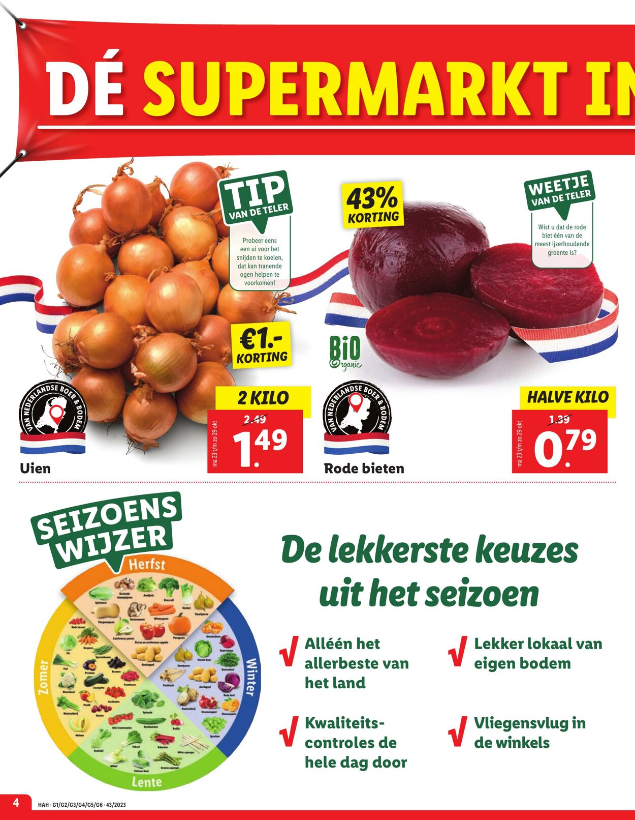 Folder Lidl 23.10.2023 - 29.10.2023