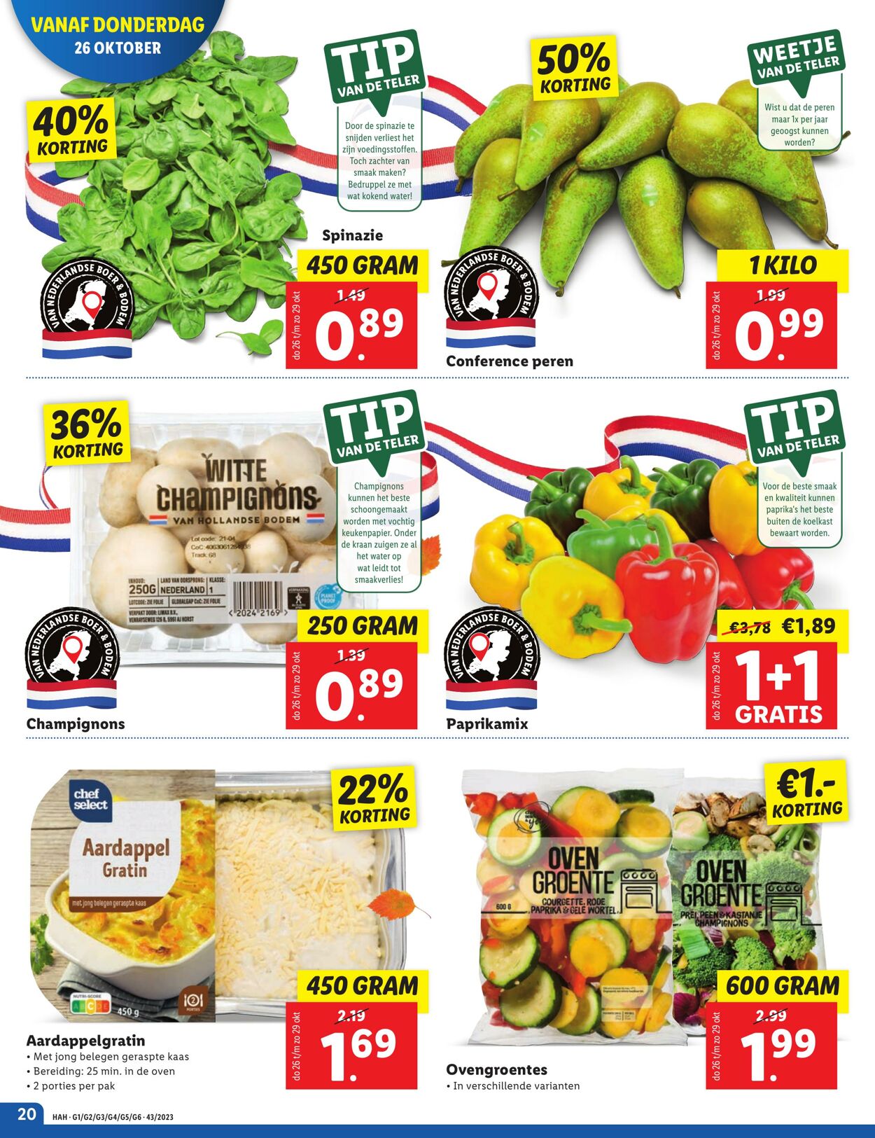 Folder Lidl 23.10.2023 - 29.10.2023