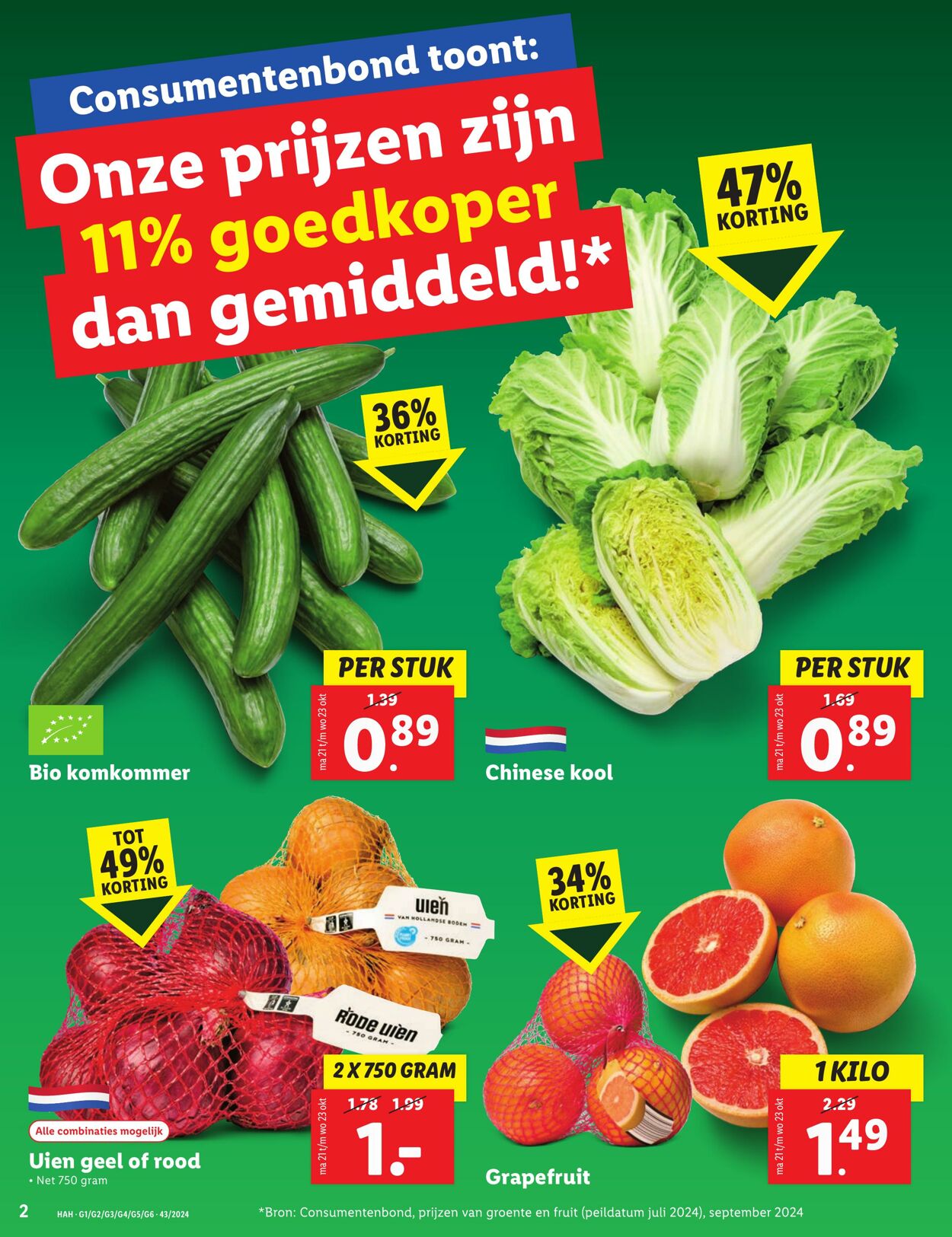 Folder Lidl 21.10.2024 - 27.10.2024