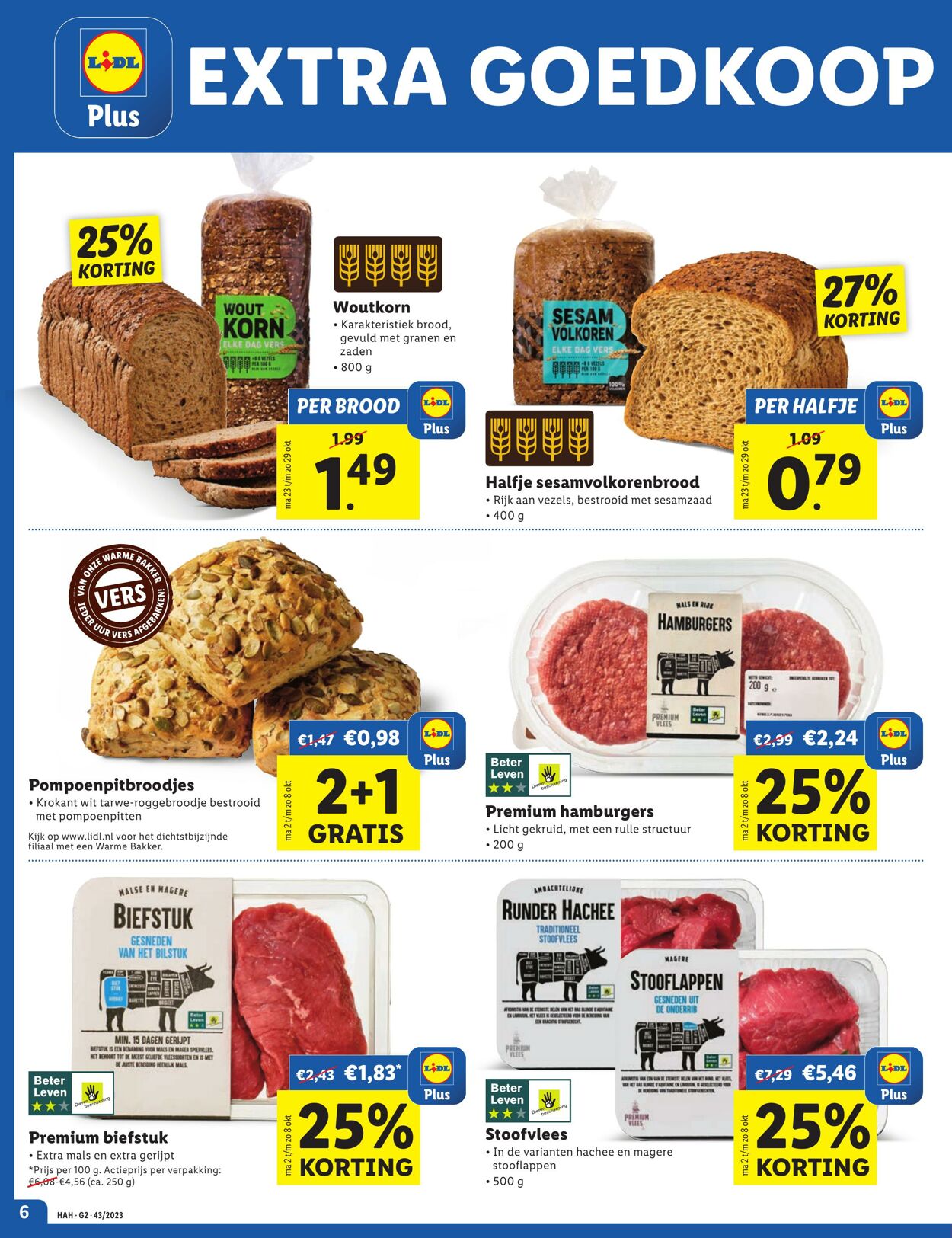 Folder Lidl 23.10.2023 - 29.10.2023