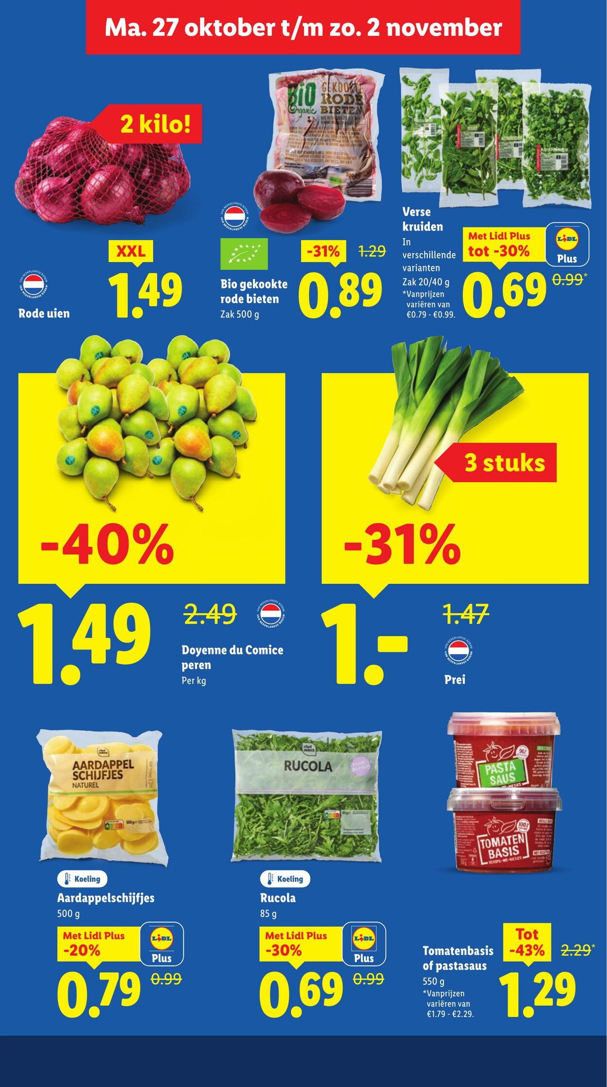 Folder Lidl 27.10.2025 - 02.11.2025