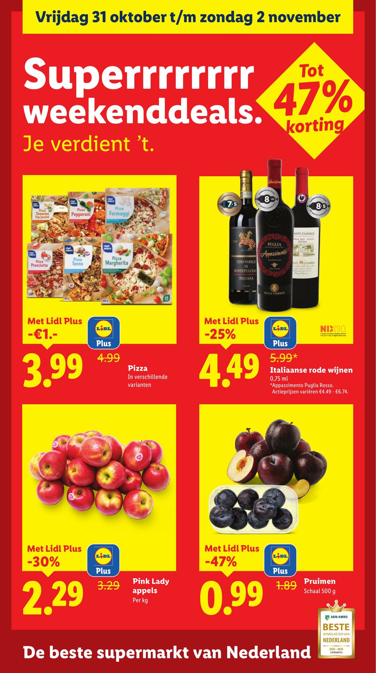 Folder Lidl 27.10.2025 - 02.11.2025