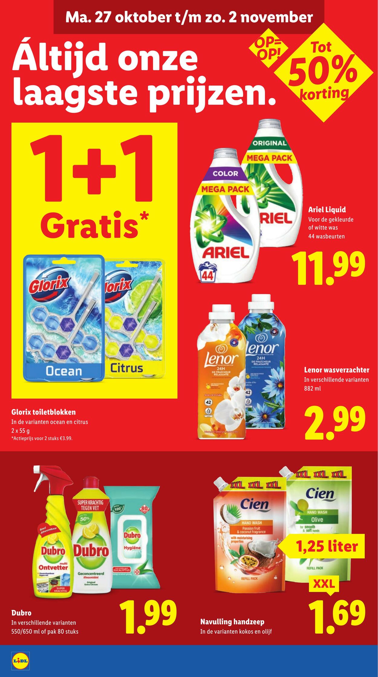 Folder Lidl 27.10.2025 - 02.11.2025