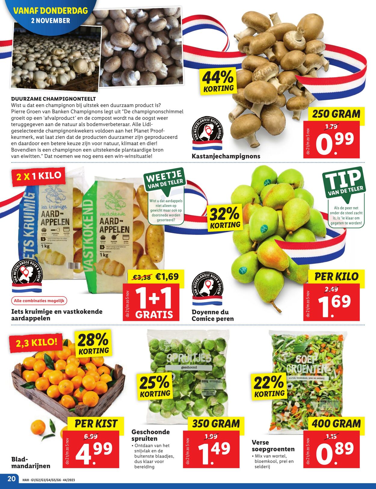 Folder Lidl 30.10.2023 - 05.11.2023