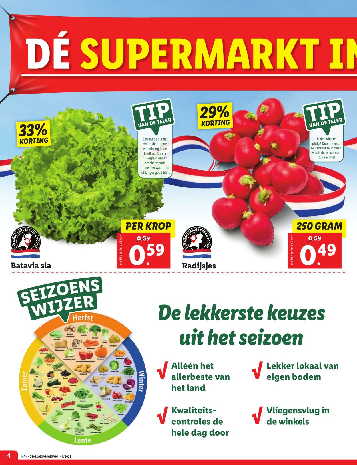 Folder Lidl 30.10.2023 - 05.11.2023