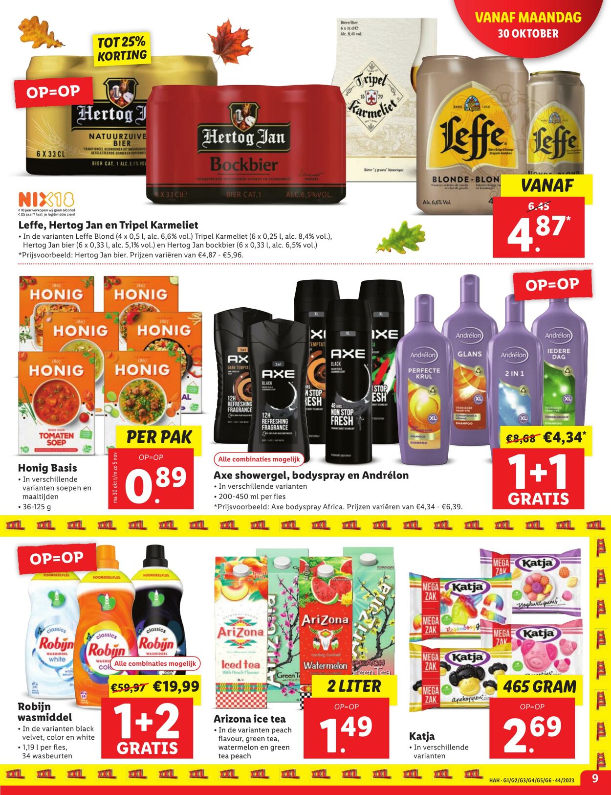 Folder Lidl 30.10.2023 - 05.11.2023