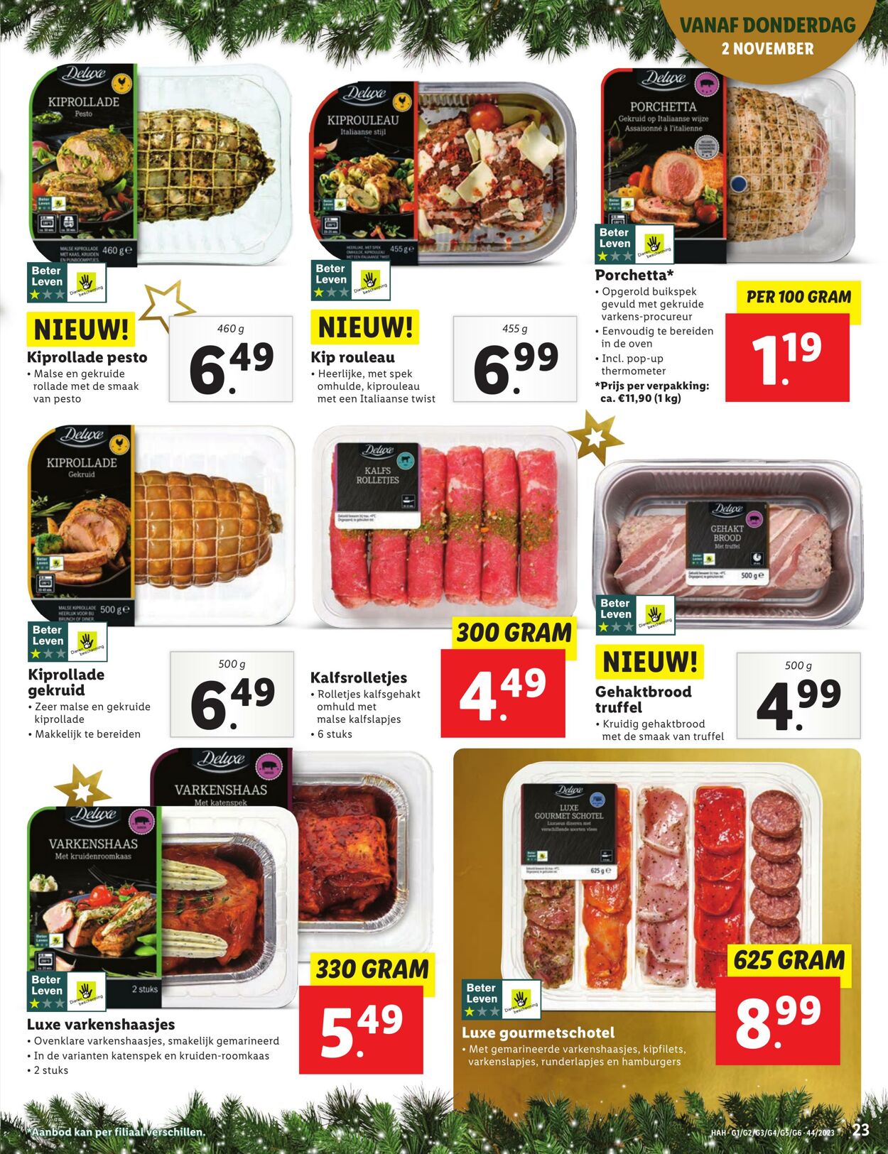 Folder Lidl 30.10.2023 - 05.11.2023