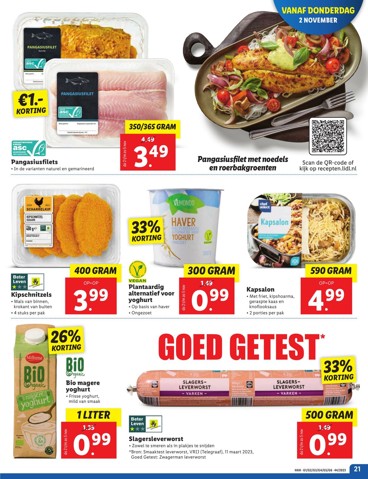 Folder Lidl 30.10.2023 - 05.11.2023