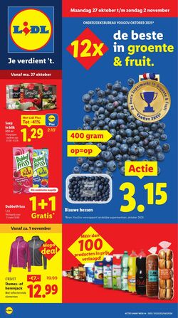 Folder Lidl 27.10.2025 - 02.11.2025