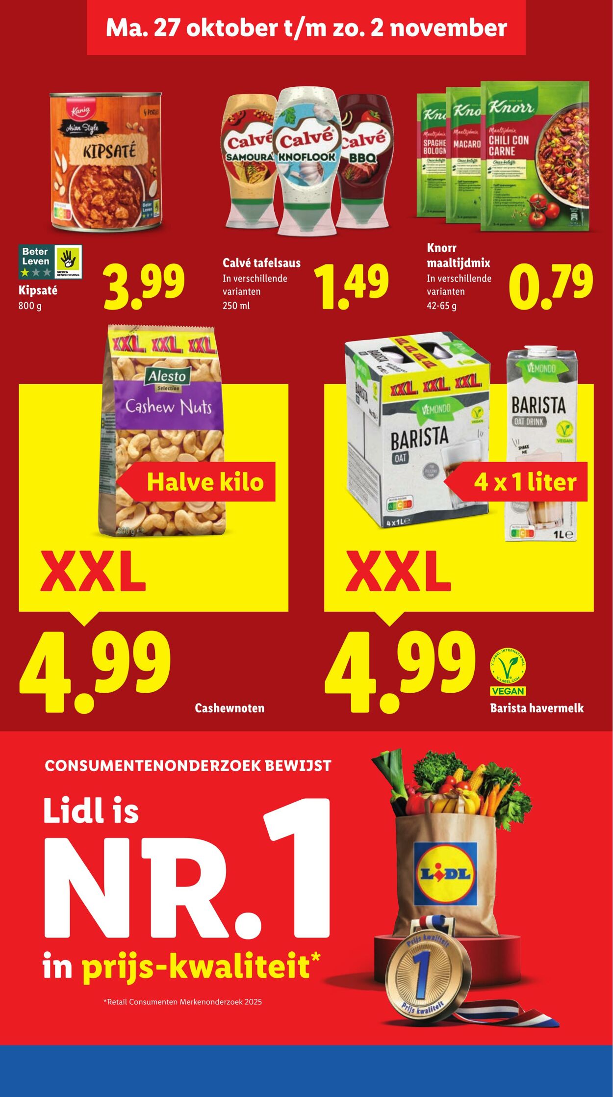 Folder Lidl 27.10.2025 - 02.11.2025
