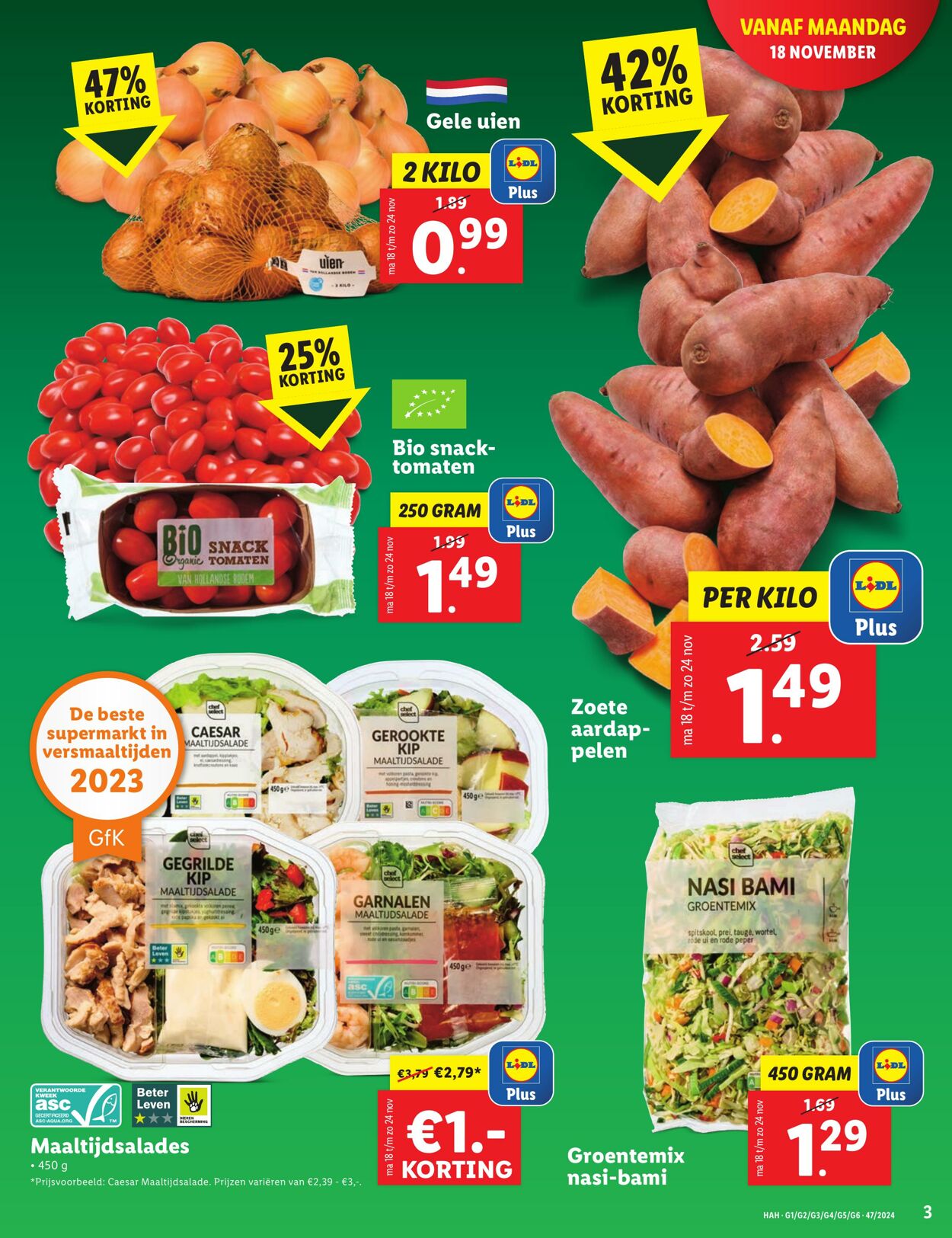 Folder Lidl 18.11.2024 - 24.11.2024