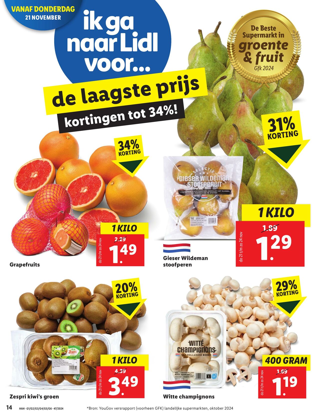 Folder Lidl 18.11.2024 - 24.11.2024