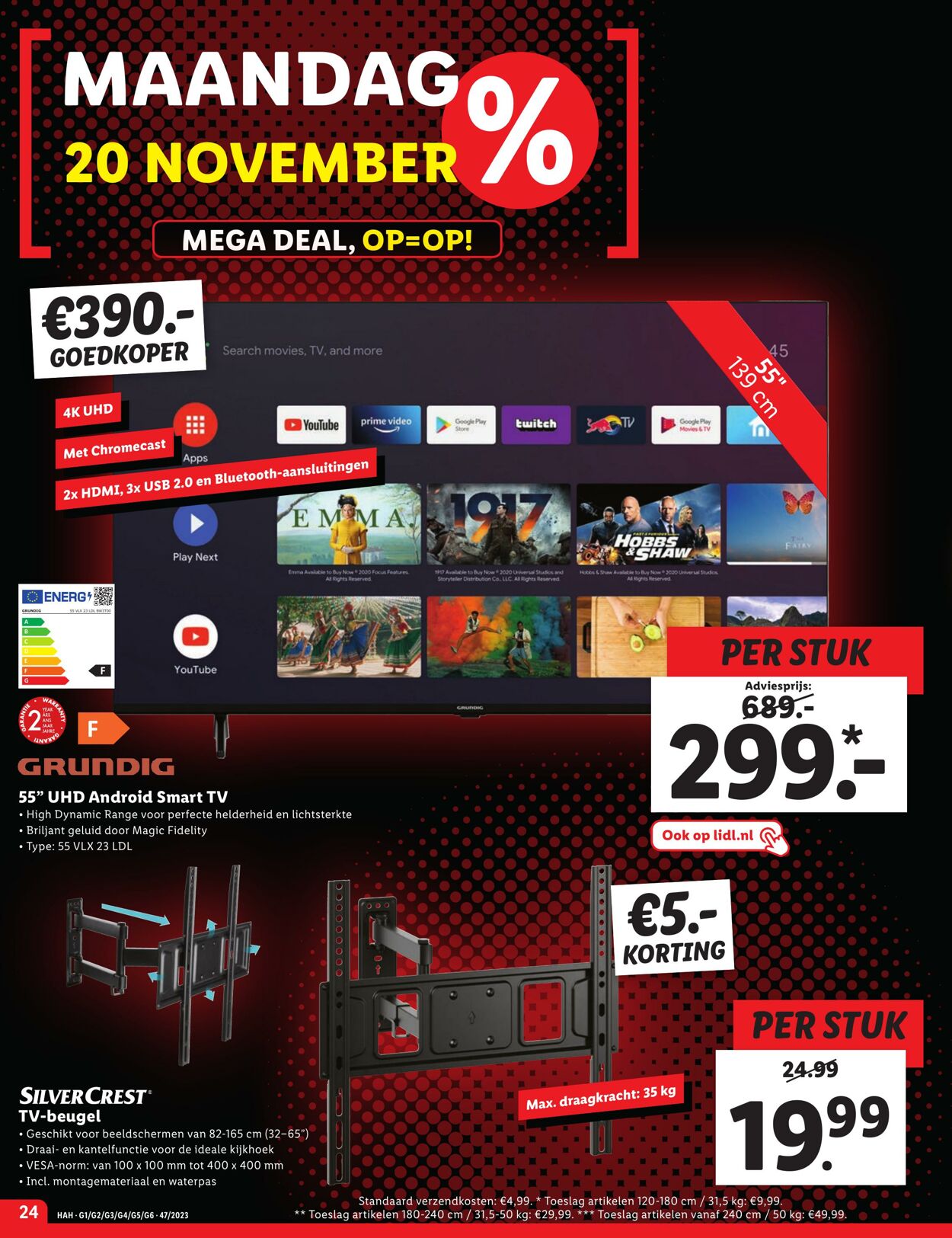 Folder Lidl 20.11.2023 - 26.11.2023