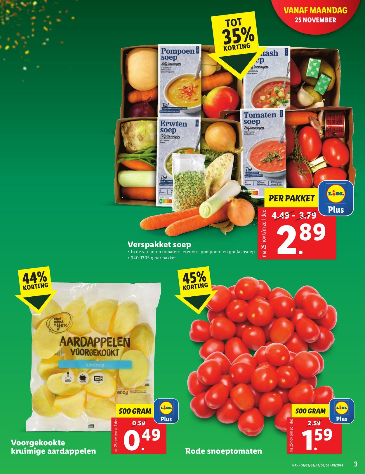 Folder Lidl 25.11.2024 - 01.12.2024